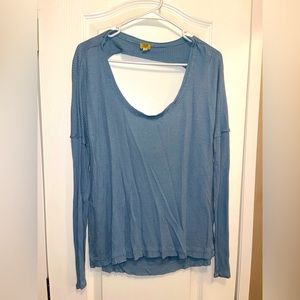 True craft long sleeve open back size Large